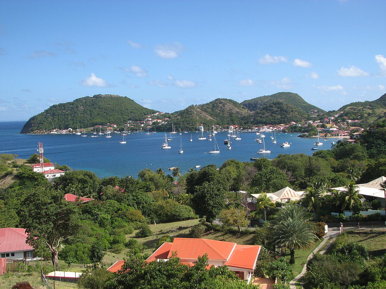 The bay of Les Saintes, Terre-de-Haut, Guadeloupe